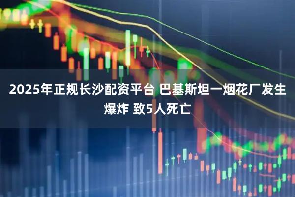 2025年正规长沙配资平台 巴基斯坦一烟花厂发生爆炸 致5人死亡