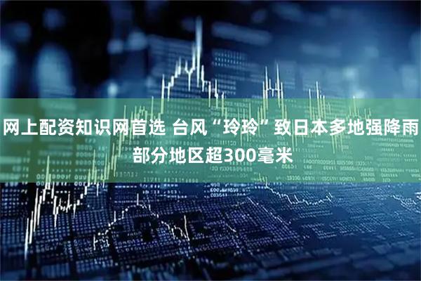 网上配资知识网首选 台风“玲玲”致日本多地强降雨 部分地区超300毫米