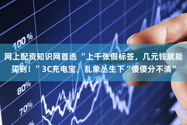 网上配资知识网首选 “上千张假标签，几元钱就能买到！”3C充电宝，乱象丛生下“傻傻分不清”