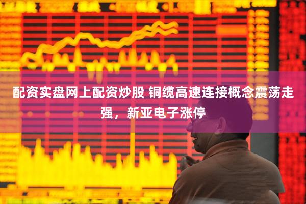 配资实盘网上配资炒股 铜缆高速连接概念震荡走强，新亚电子涨停